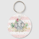 Search for elephant flowers key rings Pink