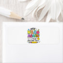 Search for back to school return address labels Here we go again
