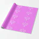Search for tennis wrapping paper Pink
