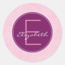 Search for circle monogram stickers Chic