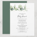 Search for greenery couples shower invitations Watercolor