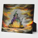 Search for halloween plaques Witch