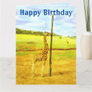 Search for giraffe birthday cards Animal