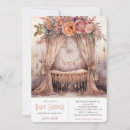 Search for dreamcatcher baby shower invitations Floral