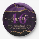 Search for gemstone paper plates Purple