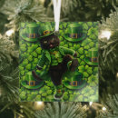 Search for 4 leaf clover christmas tree decorations Patrick's