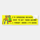 Search for funny warning sign bumper stickers Car