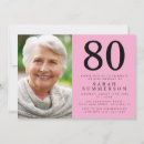 Search for 80 year old birthday invitations Elegant birthday party