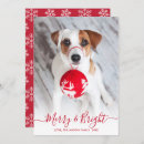 Search for merry and bright christmas cards Typography