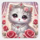 Search for red cat stickers Kitten