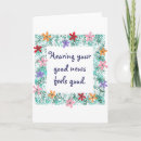 Search for good news cards Flowers