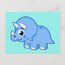 Search for cute triceratops postcards Fun