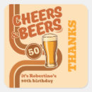Search for retro beer stickers Cheers and beers
