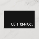 Search for caffeinated business cards Espresso
