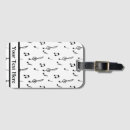 Search for music luggage tags Treble clef