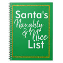 Search for christmas list notebooks Red