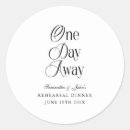 Search for rehearsal dinner stickers Elegant