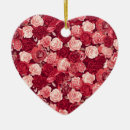 Search for pink flowers christmas tree decorations Floral pattern