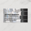 Search for car wheel business cards Mechanic
