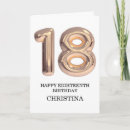 Search for 18th birthday cards Elegant