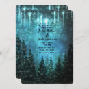 Search for northern lights wedding invitations Forest