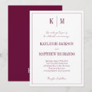 Search for black cherry invitations Minimalist
