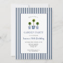 Search for garden birthday invitations Adult birthday party