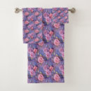 Search for pink rose bath towels Floral
