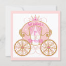Search for princess carriage birthday invitations Party