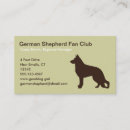 Search for german shepherd business cards Dog