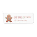 Search for for a man return address labels Gingerbread