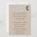 Search for pearl wedding invitations White