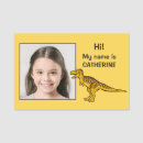 Search for dinosaure id badges Cute