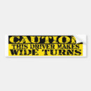 Search for wide bumper stickers Driver