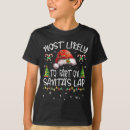 Search for most likely to tshirts Santa