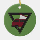 Search for vintage camper christmas tree decorations Van life