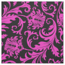 Search for hot pink and black fabric Vintage
