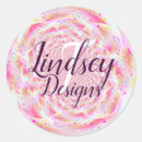 Search for fancy monogram stickers Girly