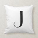 Search for letter j cushions Initial