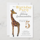 Search for giraffe design invitations Party