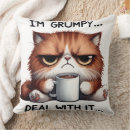 Search for grumpy cat cushions Humour