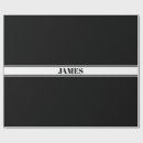 Search for black and white stripes wrapping paper Classic