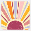 Search for retro sunset stickers Boho
