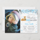 Search for deer birthday invitations Winter onederland