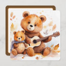 Search for guitar baby shower invitations Watercolor