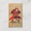 Search for japanese business cards Samurai