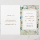 Search for watercolor wedding programs Rustic