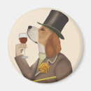 Search for snob magnets Dog with wine