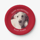 Search for dog plates Red