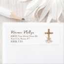 Search for catholic return address labels Cross